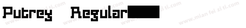 Putrey Regular字体转换